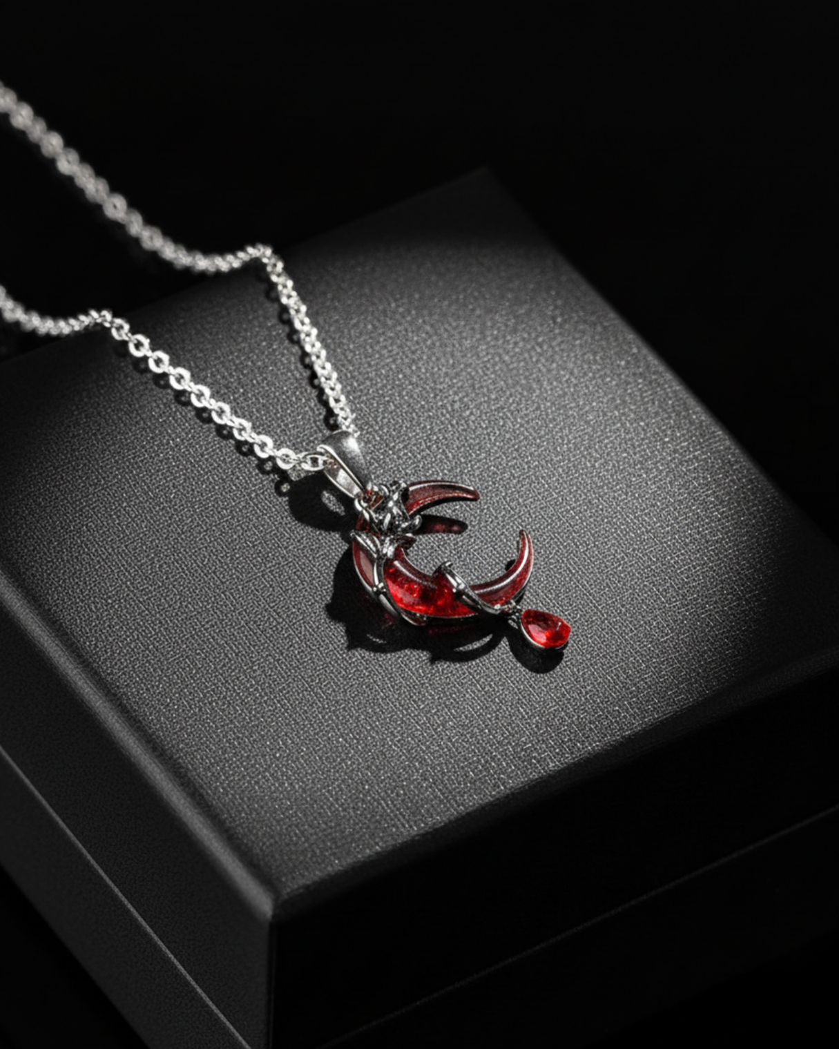 Weeping Moon Pendant