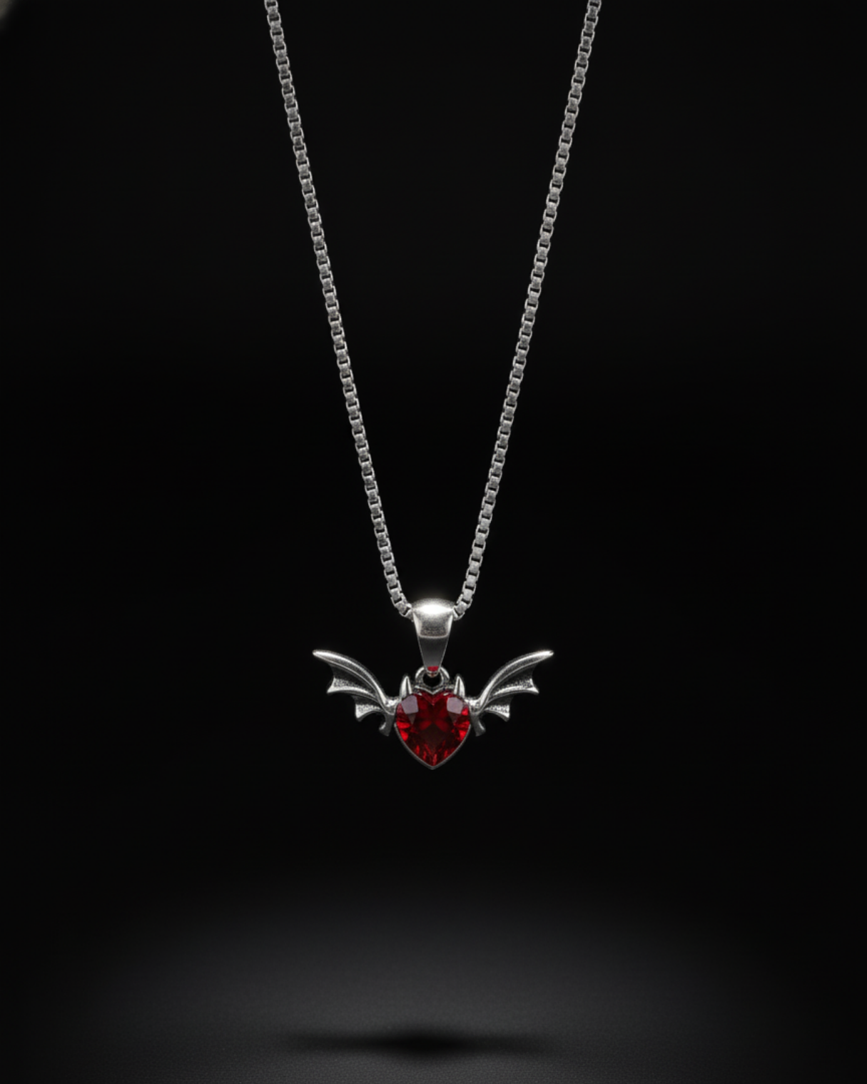 Reddevil Heart Pendant
