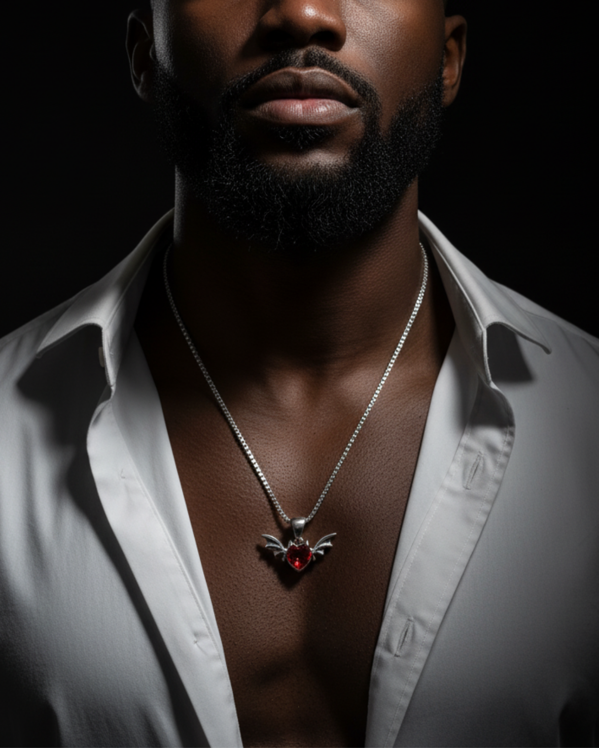 Reddevil Heart Pendant