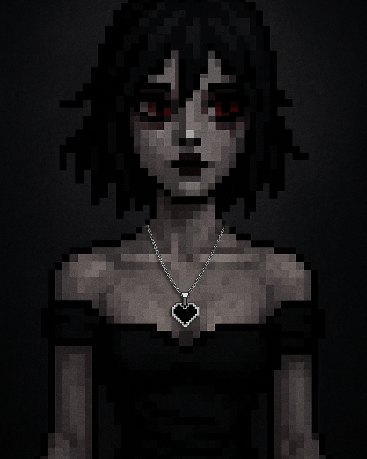 Minecraft Black Pendant