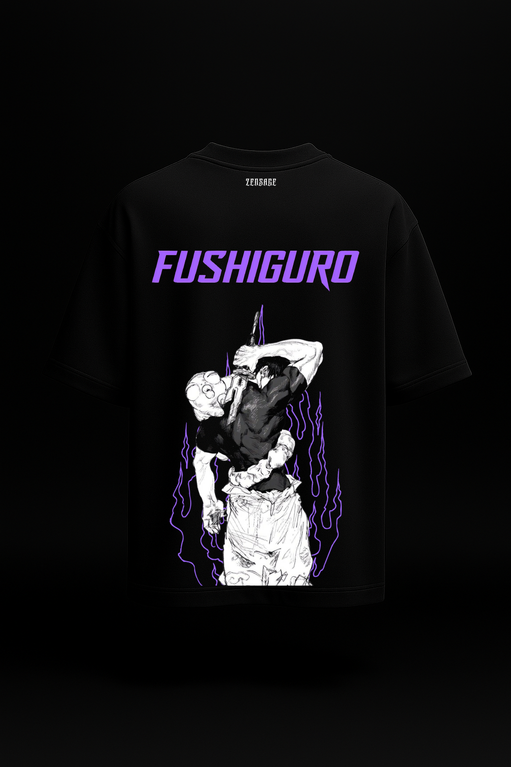 The Fallen Zenin - Toji Fushiguro Oversized T-shirt