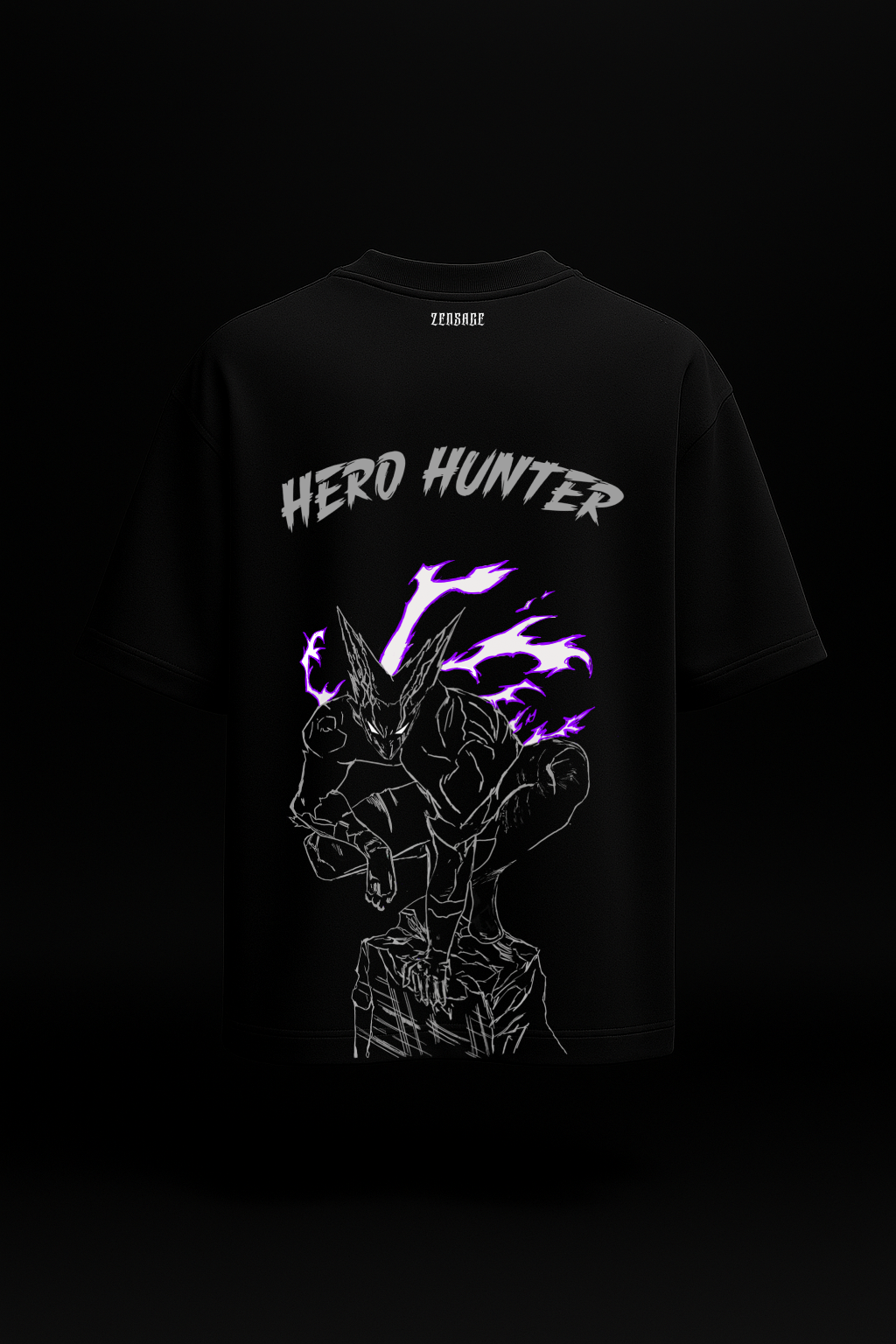 Hero Hunter - Garou Anime Oversized T-Shirt