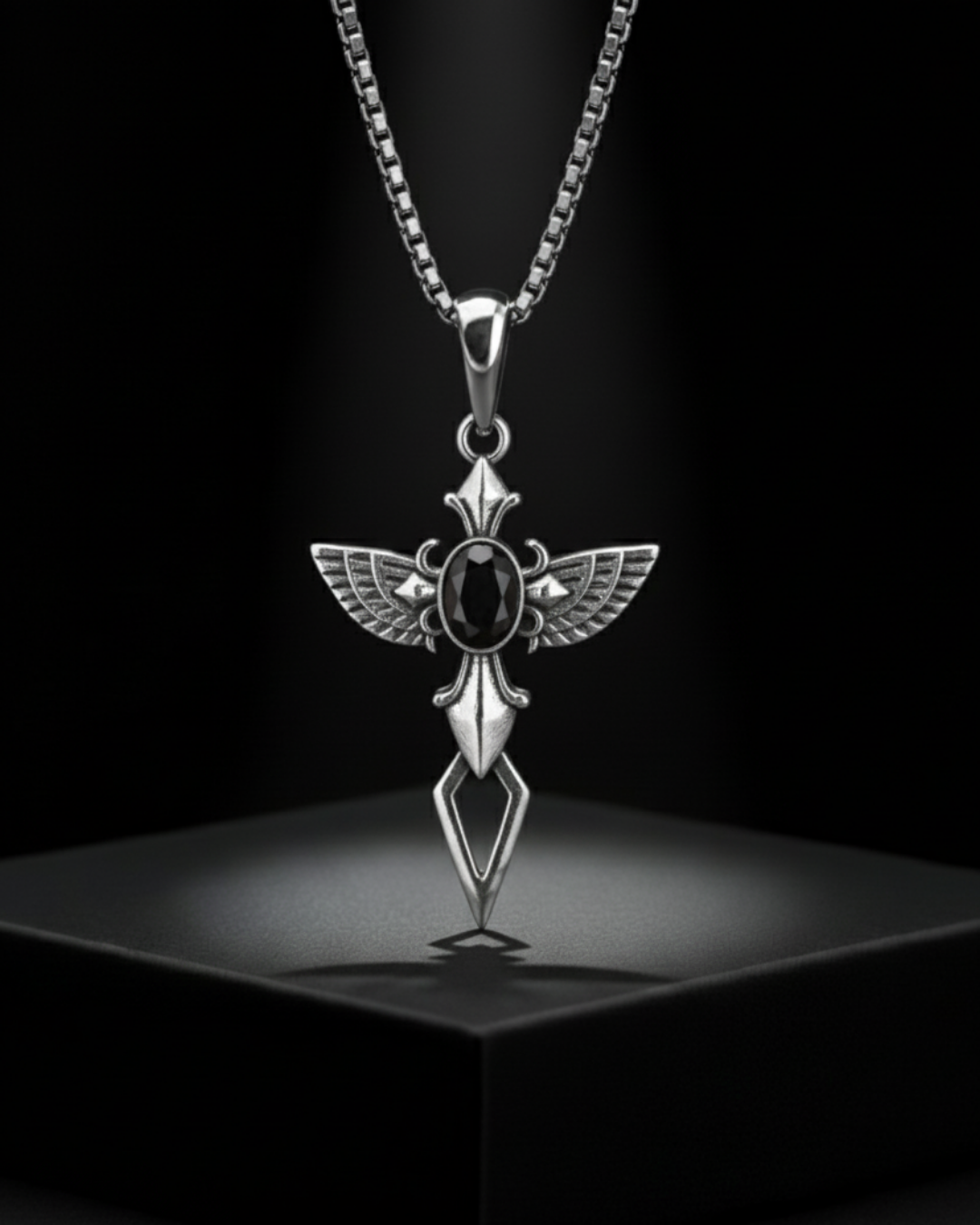 Nightwing Cross Pendant