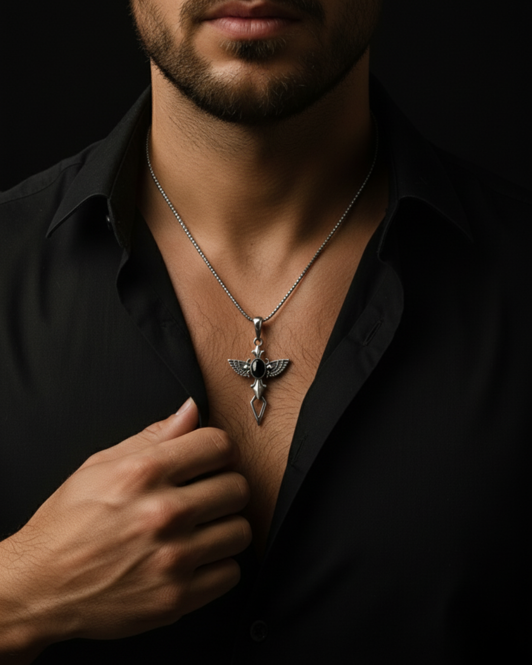 Nightwing Cross Pendant