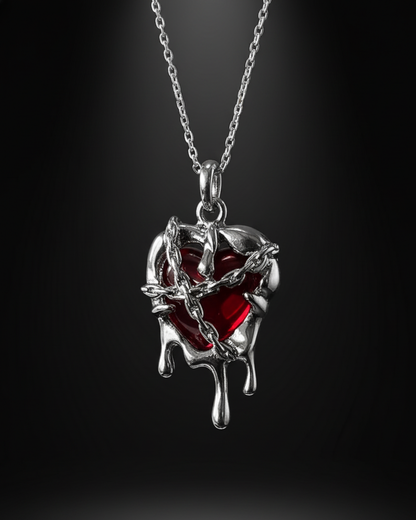 Blooddrip Heart Pendant