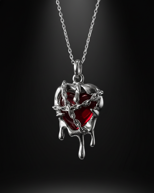 Blooddrip Heart Pendant