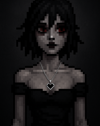 Minecraft Black Pendant
