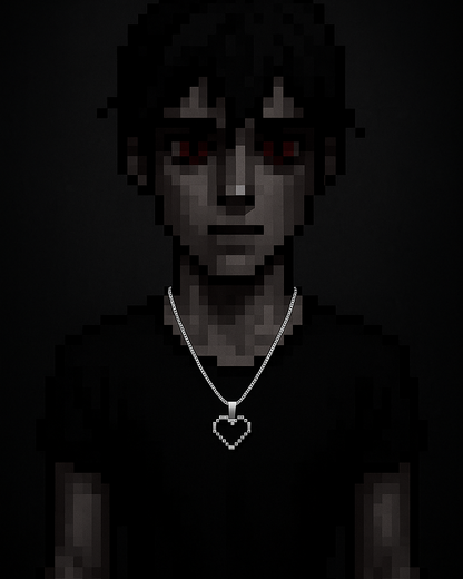 Minecraft Black Pendant