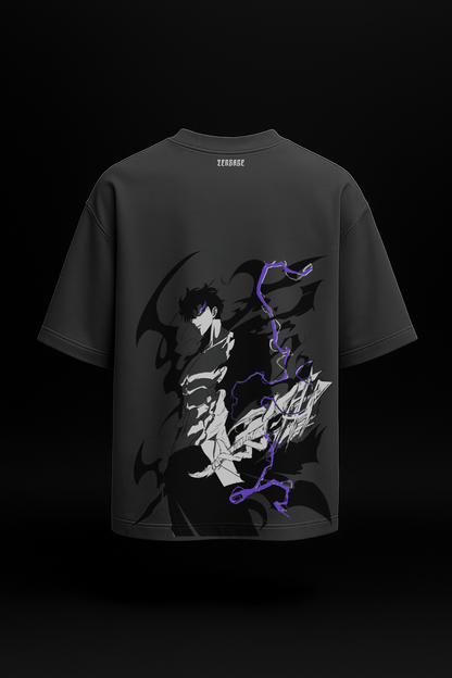 Shadow Monarch - Sung Jin-Woo Oversized T-Shirt