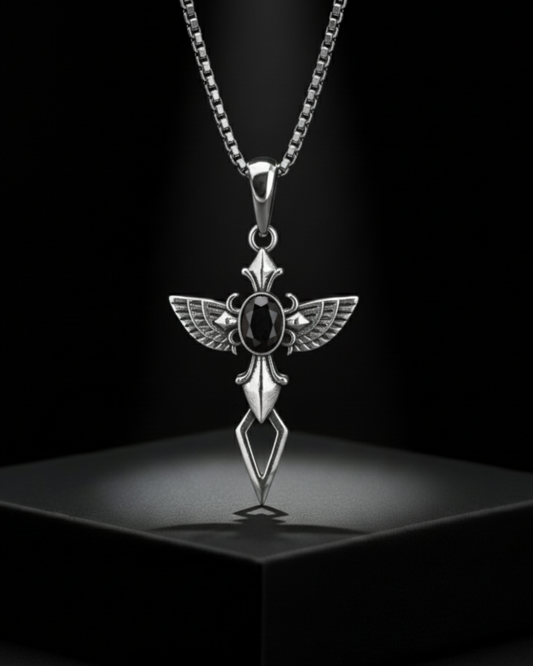 Nightwing Cross Pendant