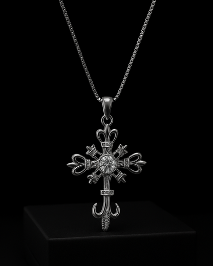 Crownspire Cross Pendant