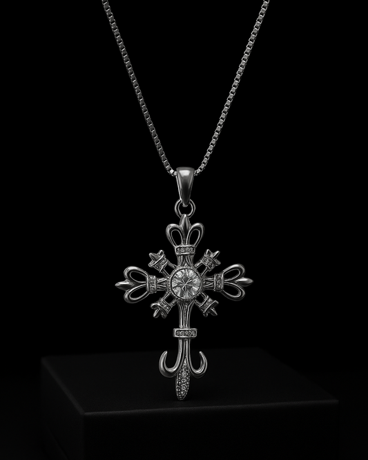 Crownspire Cross Pendant