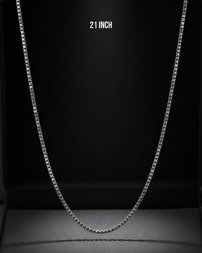 Veritas Serpent Pendant on a black background with '21 Inch' text.